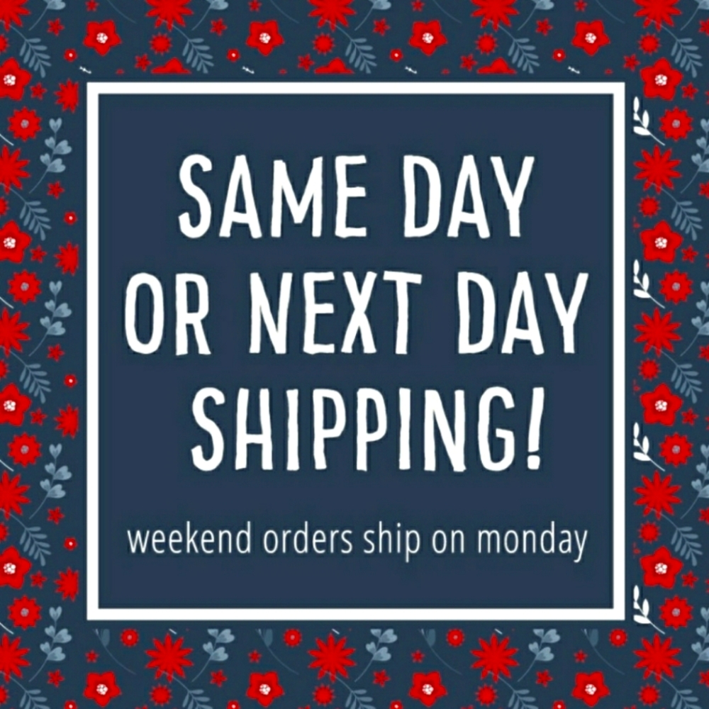 Same day ⏰ or Next Day Shipping 📬